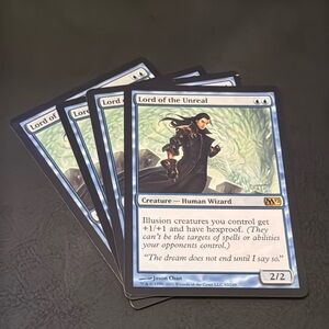 MTG Magic the Gathering Lord of the Unreal x4